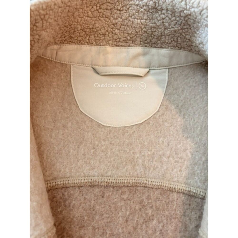 Outdoor Voices Wool Megafleece Jacket - Size M - Picture 3 of 5